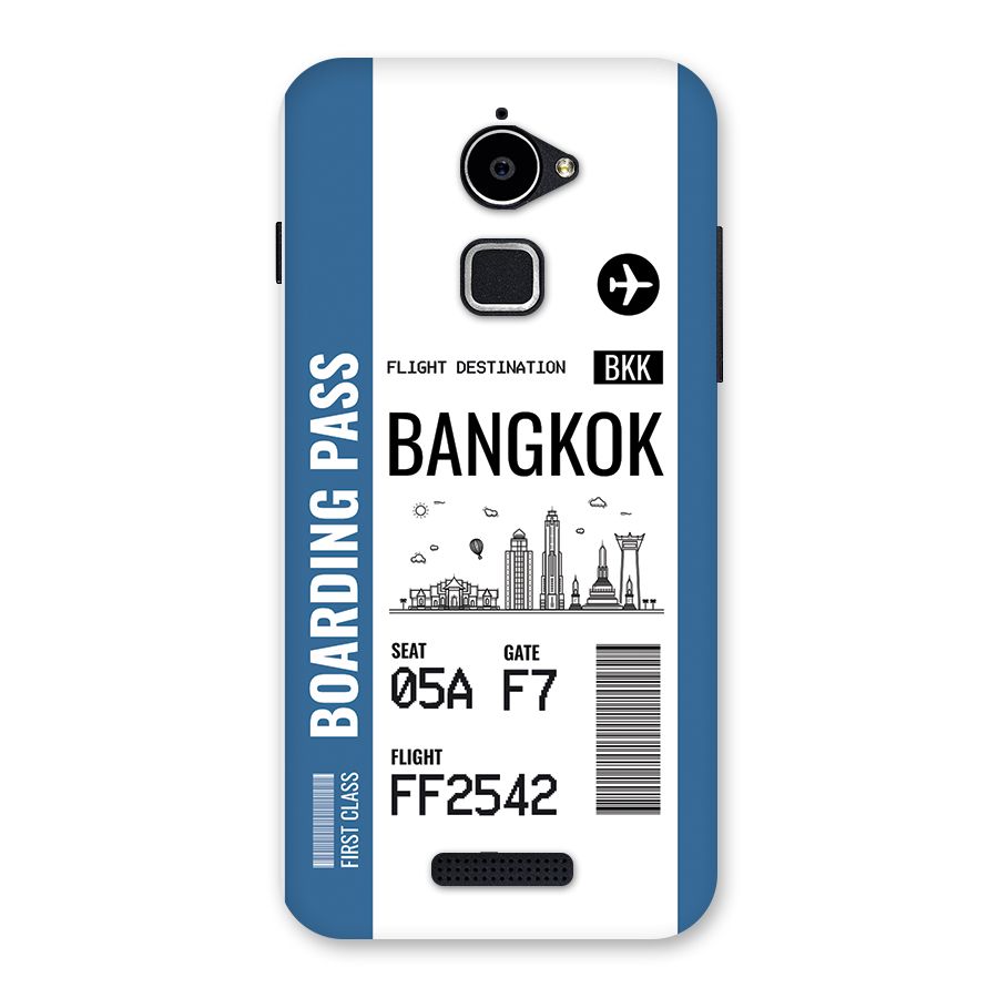Bangkok Boarding Pass Back Case for Coolpad Note 3 Lite