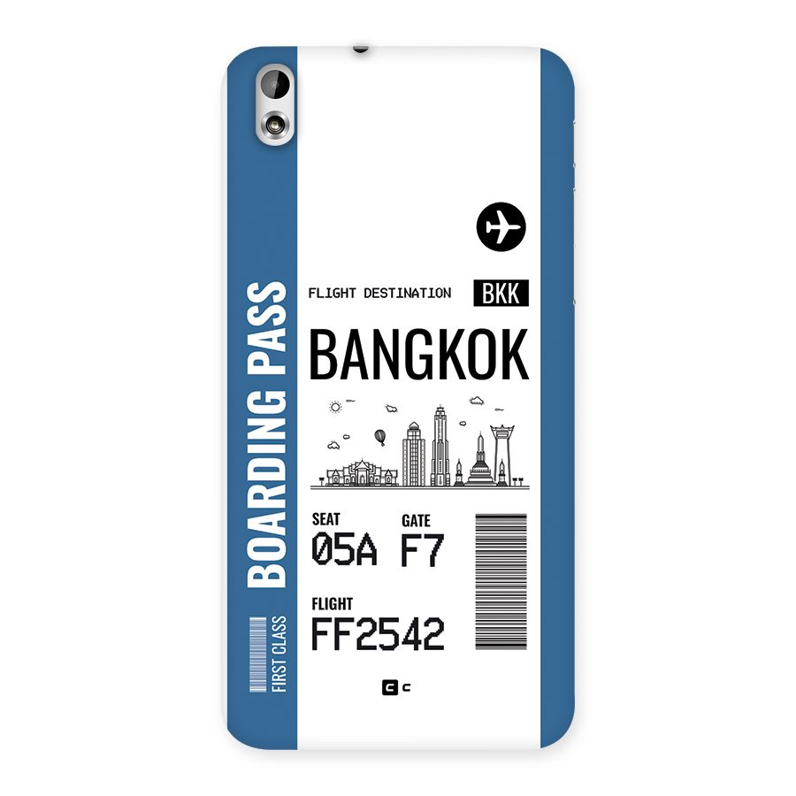 Bangkok Boarding Pass Back Case for Desire 816g