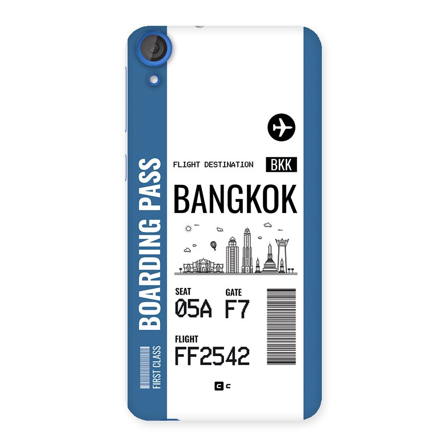 Bangkok Boarding Pass Back Case for Desire 820