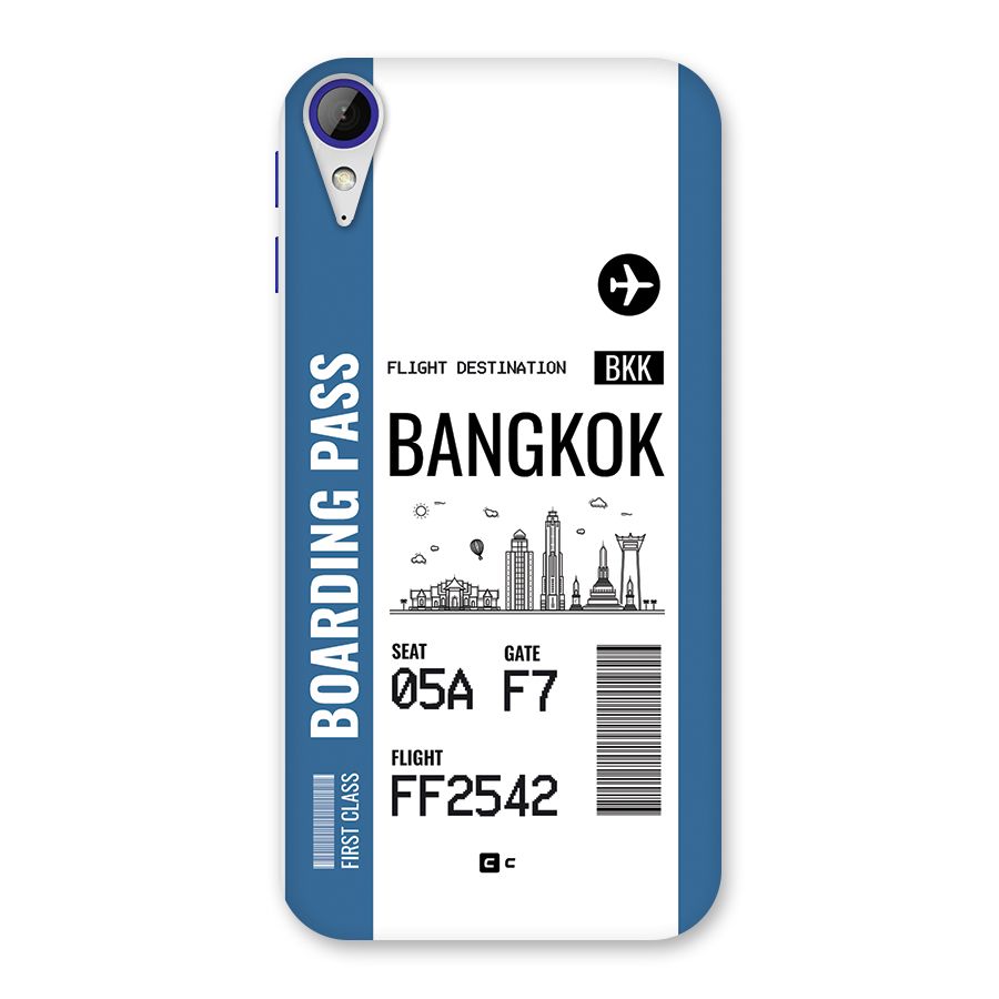 Bangkok Boarding Pass Back Case for Desire 830