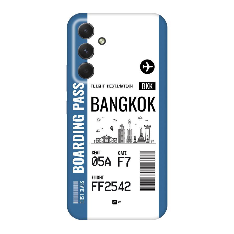 Bangkok Boarding Pass Back Case for Galaxy A54