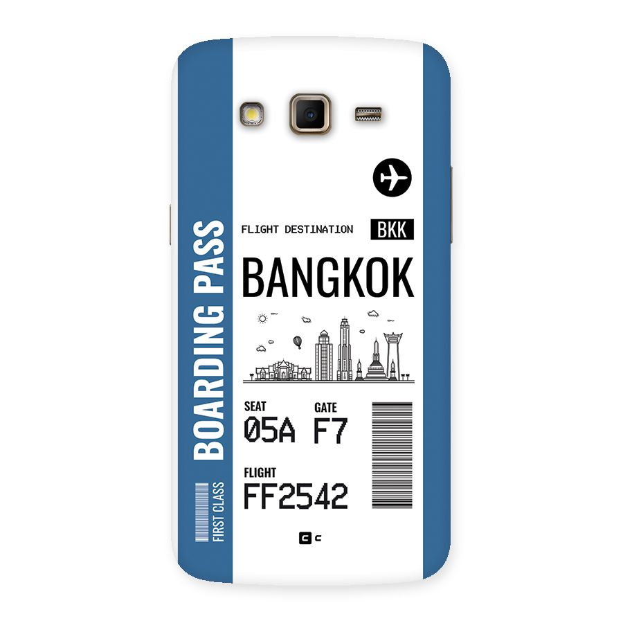 Bangkok Boarding Pass Back Case for Galaxy Grand 2
