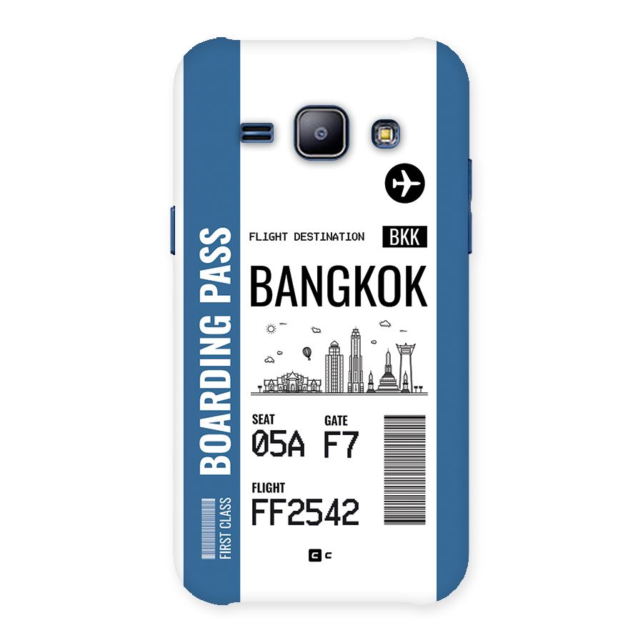 Bangkok Boarding Pass Back Case for Galaxy J1