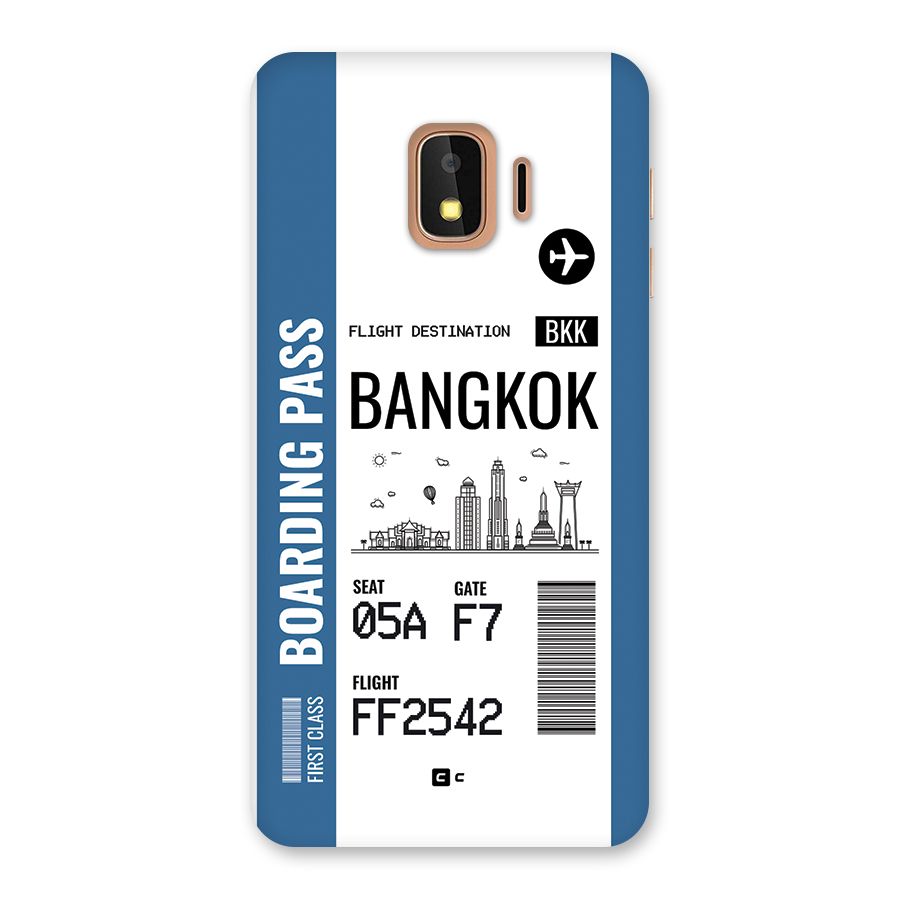 Bangkok Boarding Pass Back Case for Galaxy J2 Core