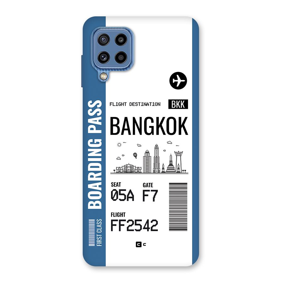 Bangkok Boarding Pass Back Case for Galaxy M32