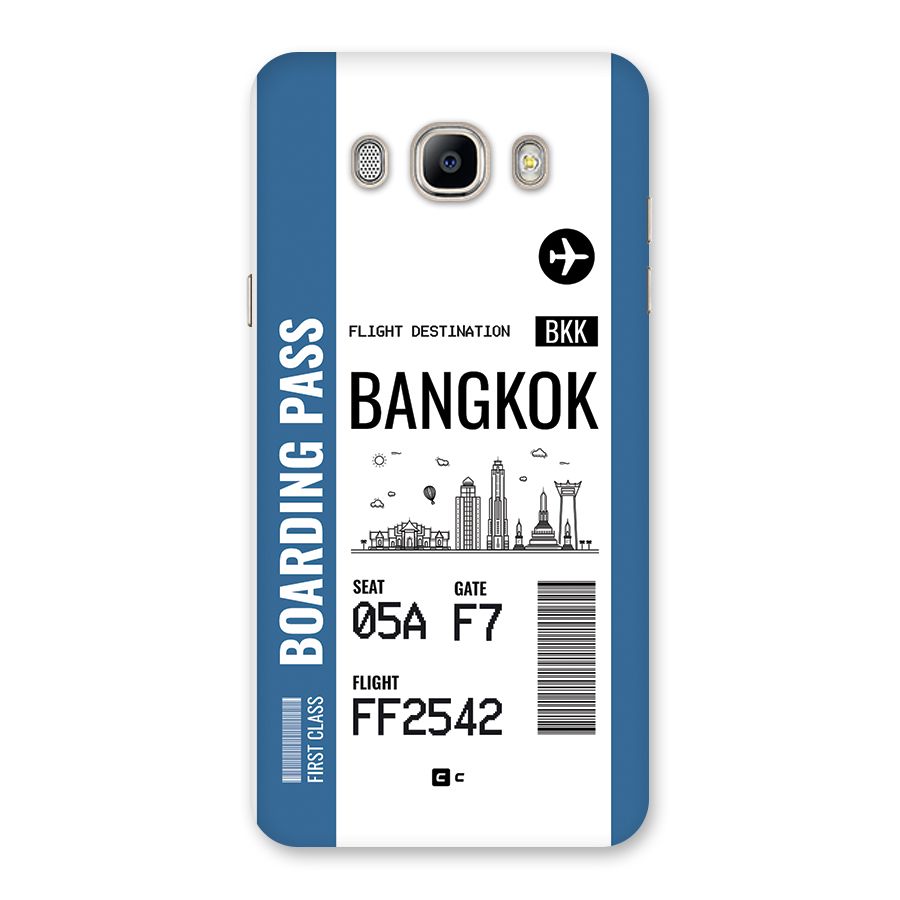 Bangkok Boarding Pass Back Case for Galaxy On8
