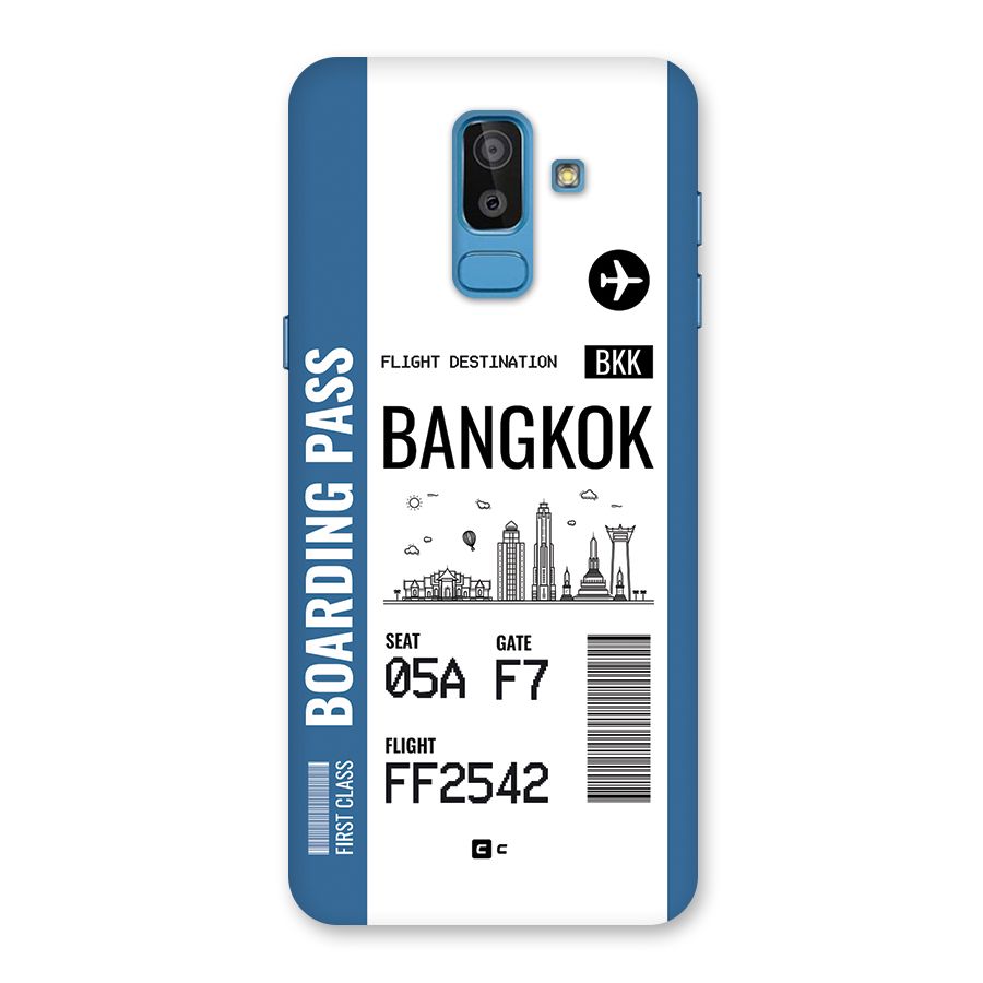 Bangkok Boarding Pass Back Case for Galaxy On8 (2018)