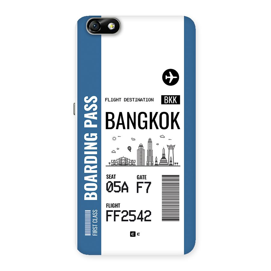 Bangkok Boarding Pass Back Case for Honor 4X