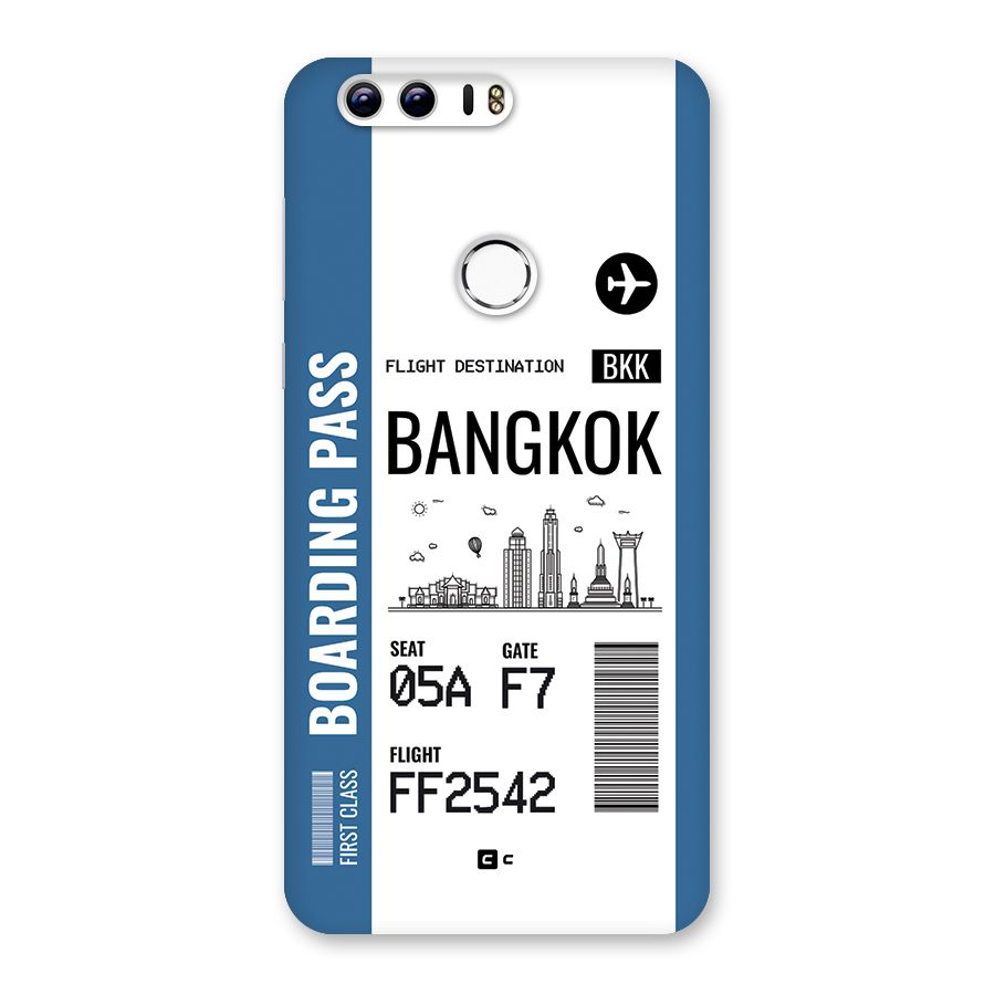 Bangkok Boarding Pass Back Case for Honor 8