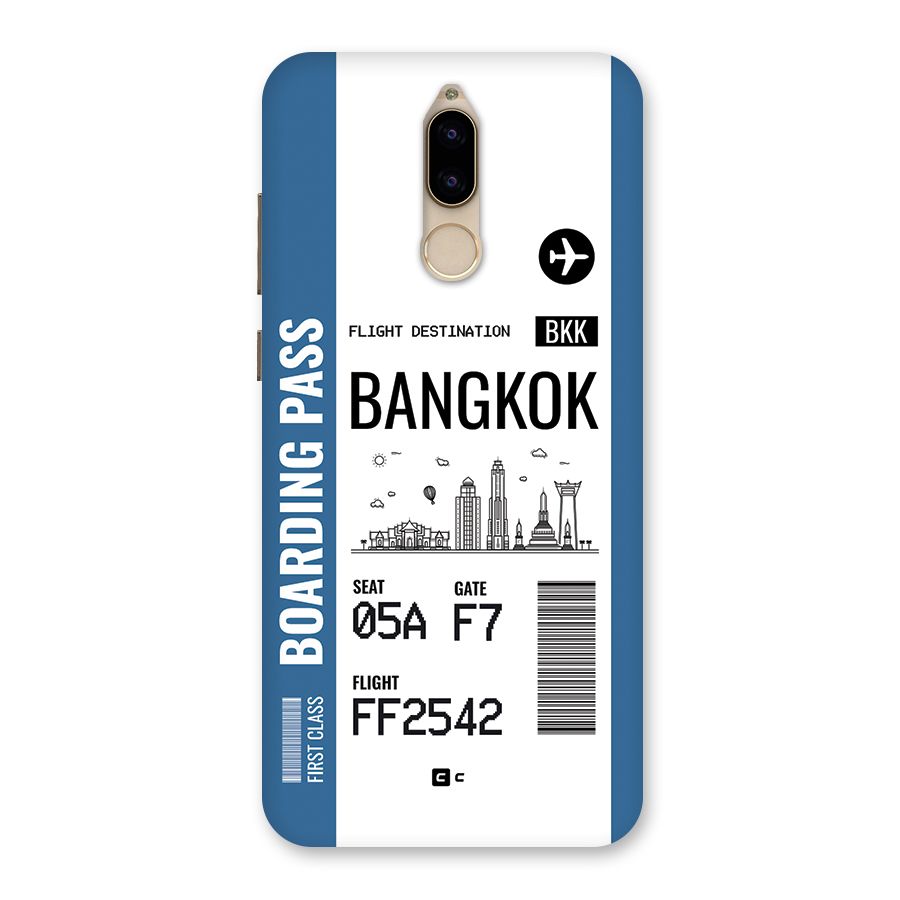 Bangkok Boarding Pass Back Case for Honor 9i