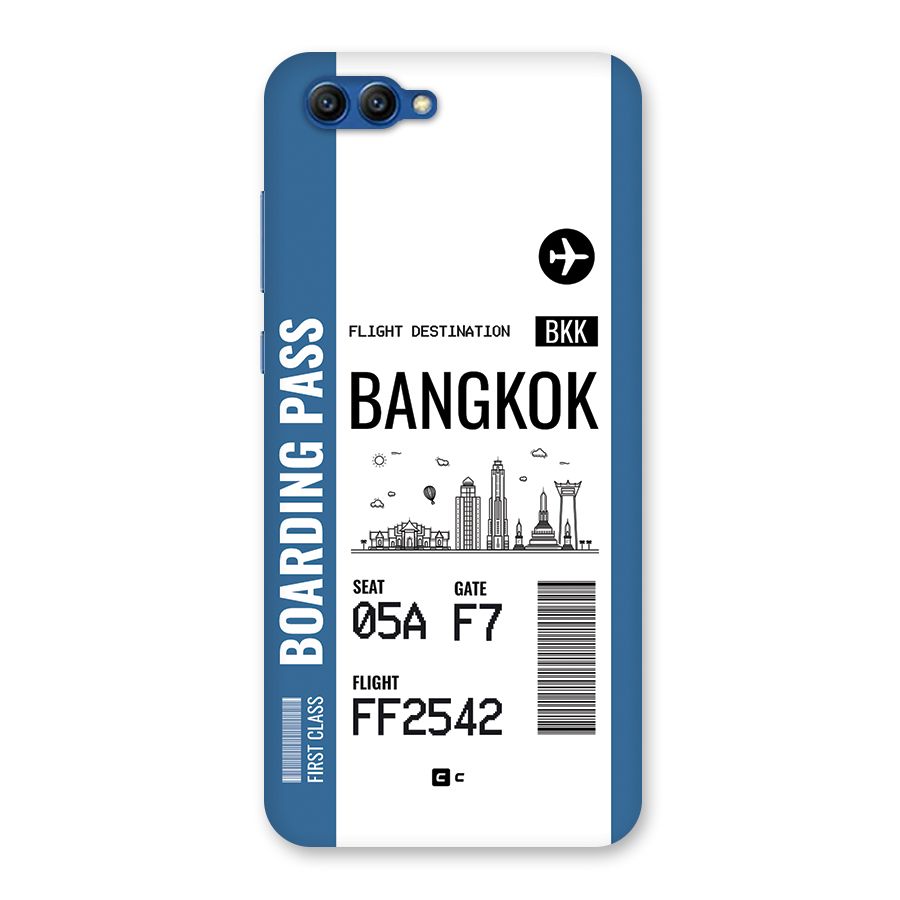 Bangkok Boarding Pass Back Case for Honor View 10