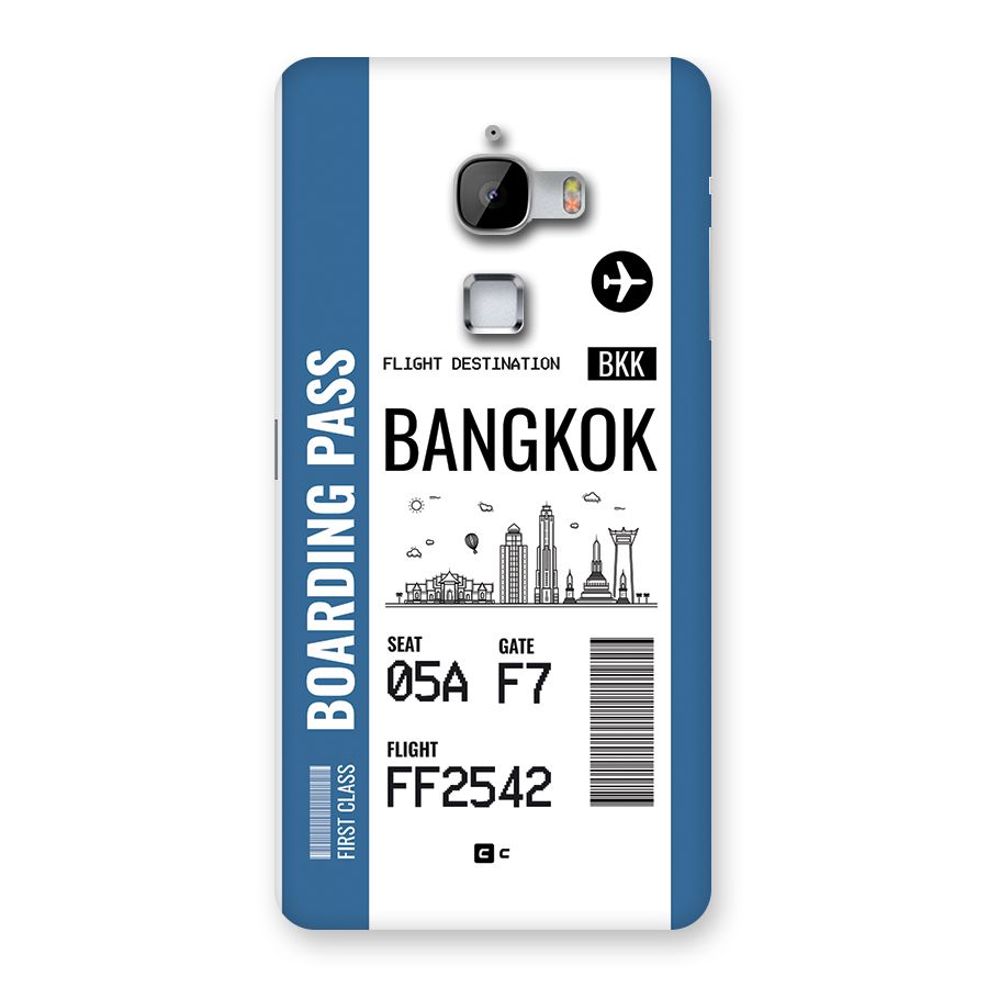 Bangkok Boarding Pass Back Case for LeTV Le Max