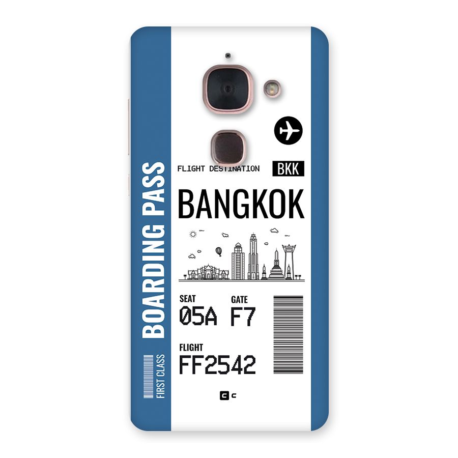 Bangkok Boarding Pass Back Case for Le Max 2