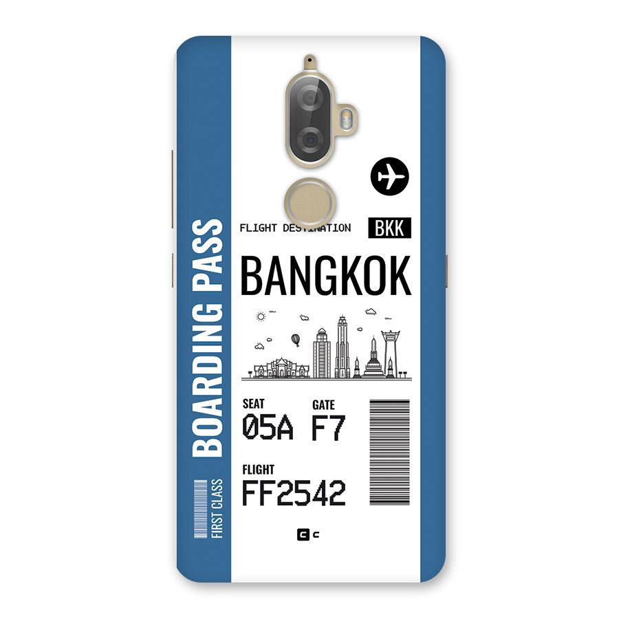Bangkok Boarding Pass Back Case for Lenovo K8 Plus