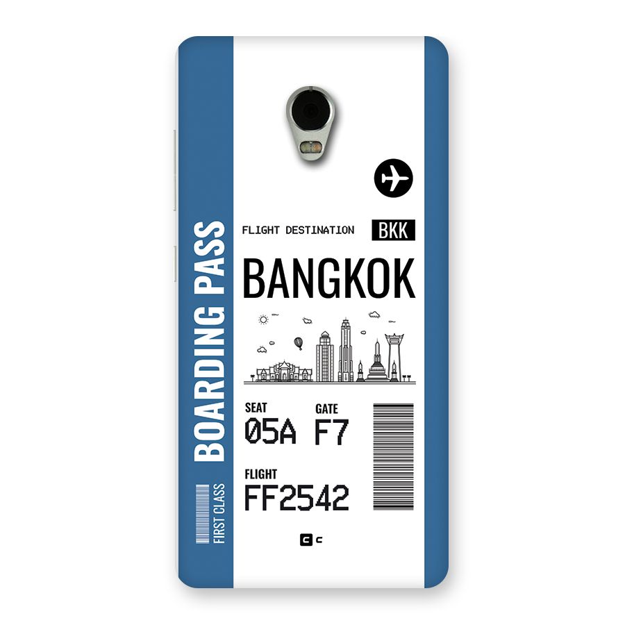 Bangkok Boarding Pass Back Case for Lenovo Vibe P1