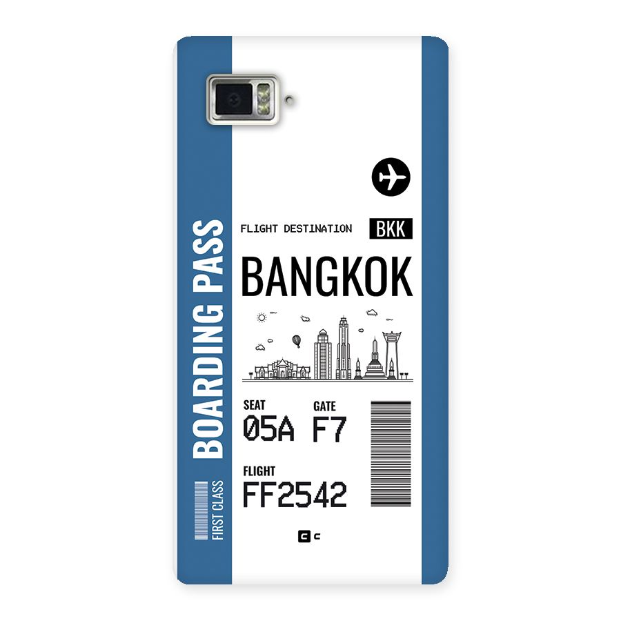 Bangkok Boarding Pass Back Case for Lenovo Vibe Z2 Pro K920