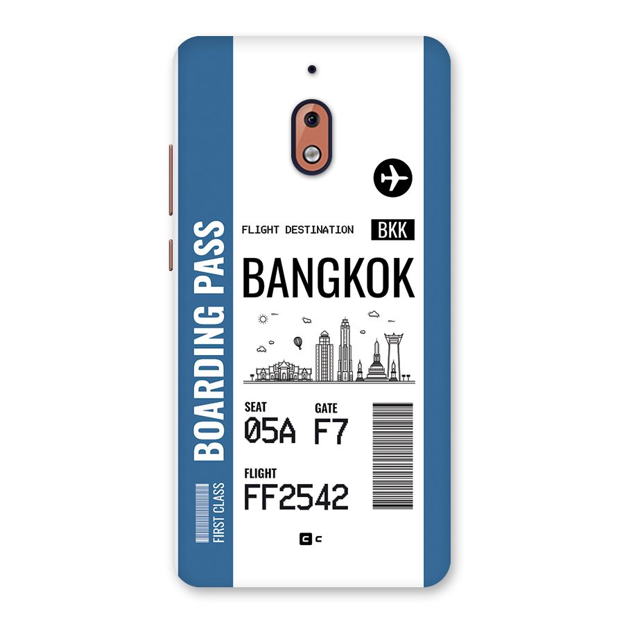 Bangkok Boarding Pass Back Case for Nokia 2.1