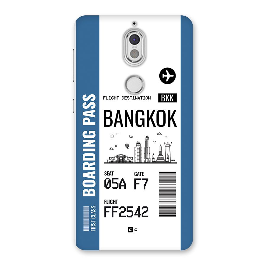 Bangkok Boarding Pass Back Case for Nokia 7