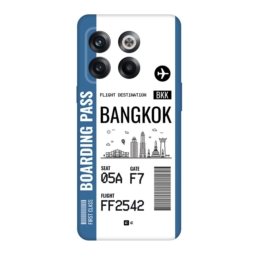 Bangkok Boarding Pass Back Case for OnePlus 10T