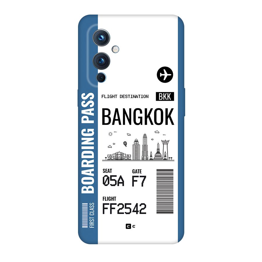Bangkok Boarding Pass Back Case for OnePlus 9