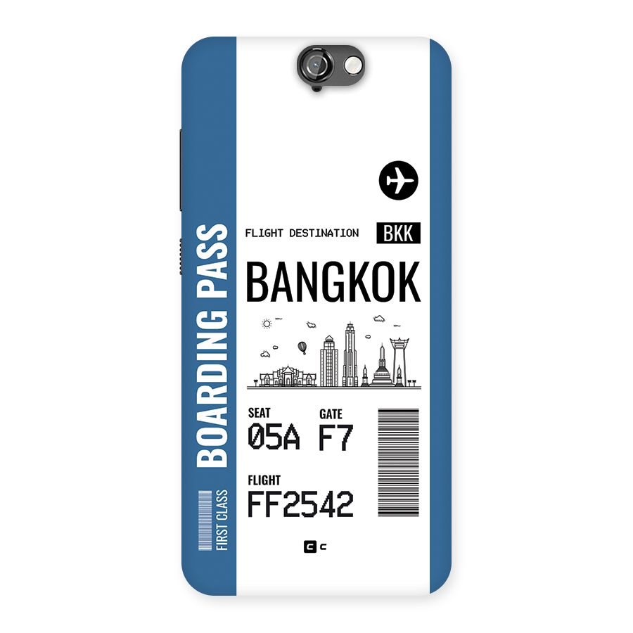 Bangkok Boarding Pass Back Case for One A9