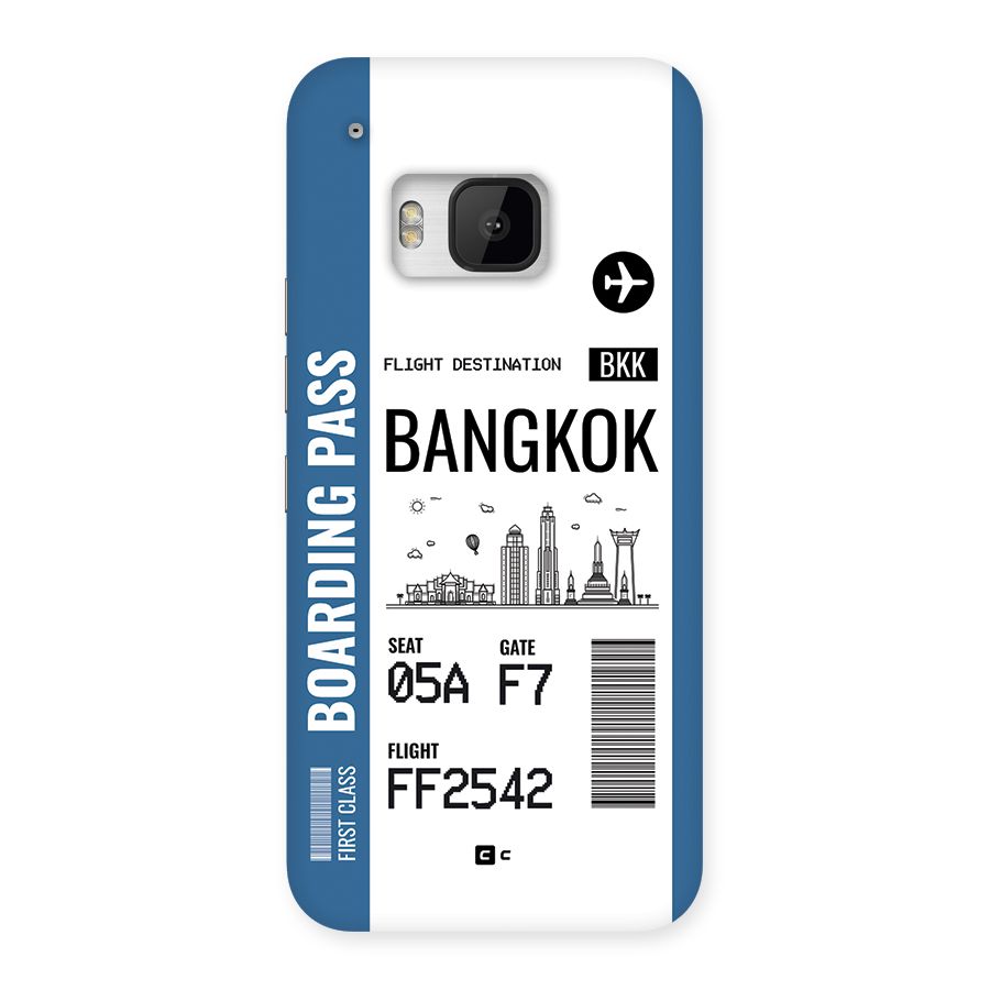 Bangkok Boarding Pass Back Case for One M9