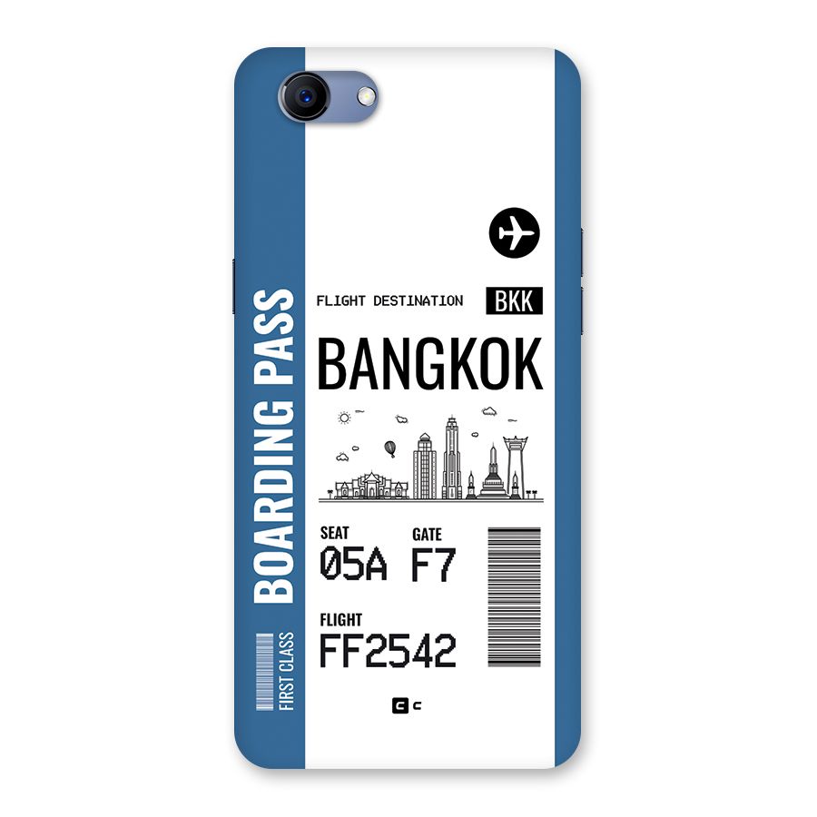 Bangkok Boarding Pass Back Case for Realme 1
