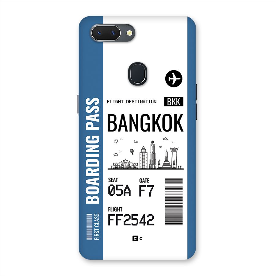 Bangkok Boarding Pass Back Case for Realme 2