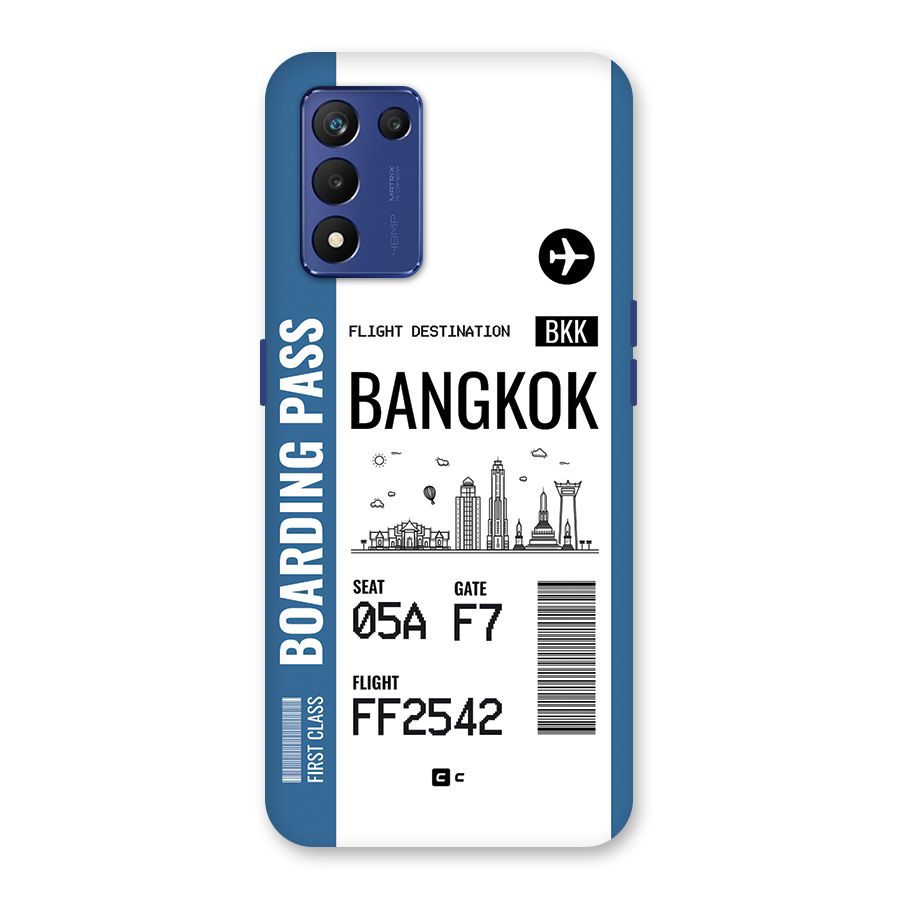 Bangkok Boarding Pass Back Case for Realme 9 5G Speed