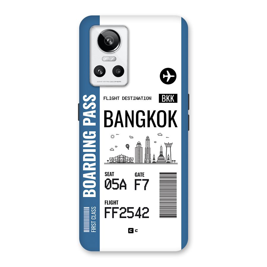 Bangkok Boarding Pass Back Case for Realme GT Neo 3