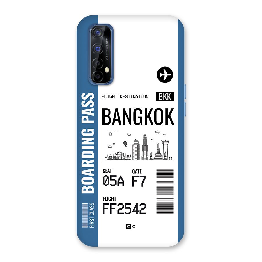 Bangkok Boarding Pass Back Case for Realme Narzo 20 Pro