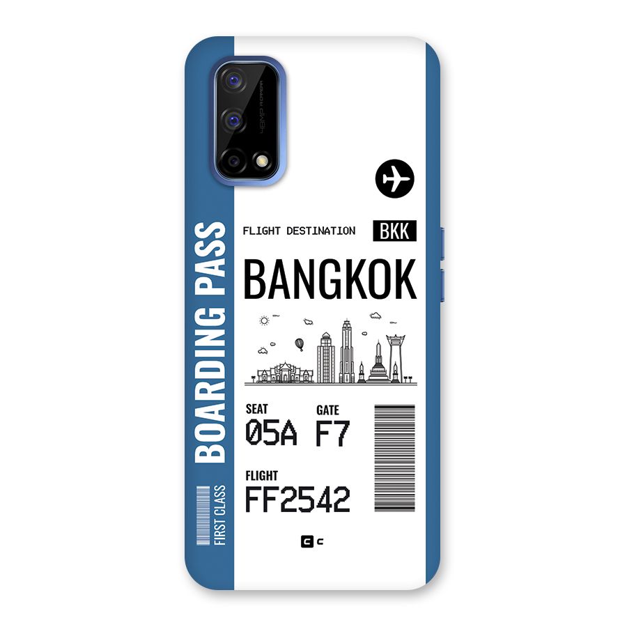 Bangkok Boarding Pass Back Case for Realme Narzo 30 Pro