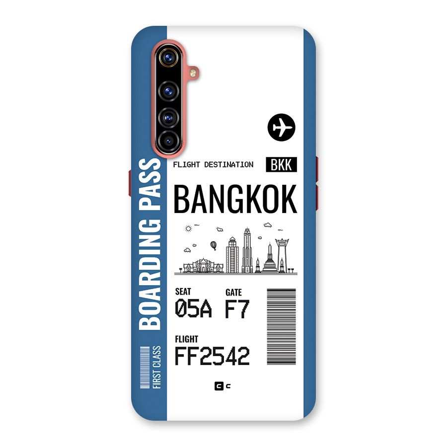 Bangkok Boarding Pass Back Case for Realme X50 Pro