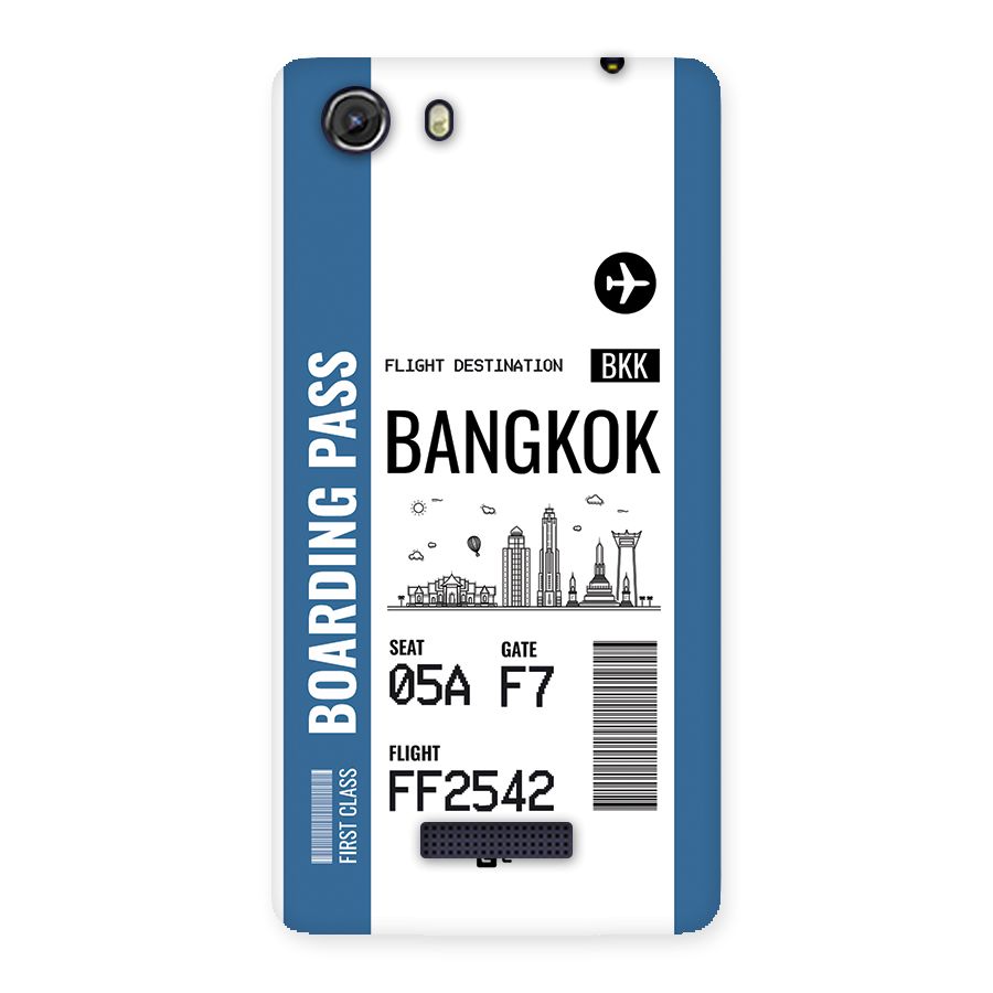 Bangkok Boarding Pass Back Case for Unite 3