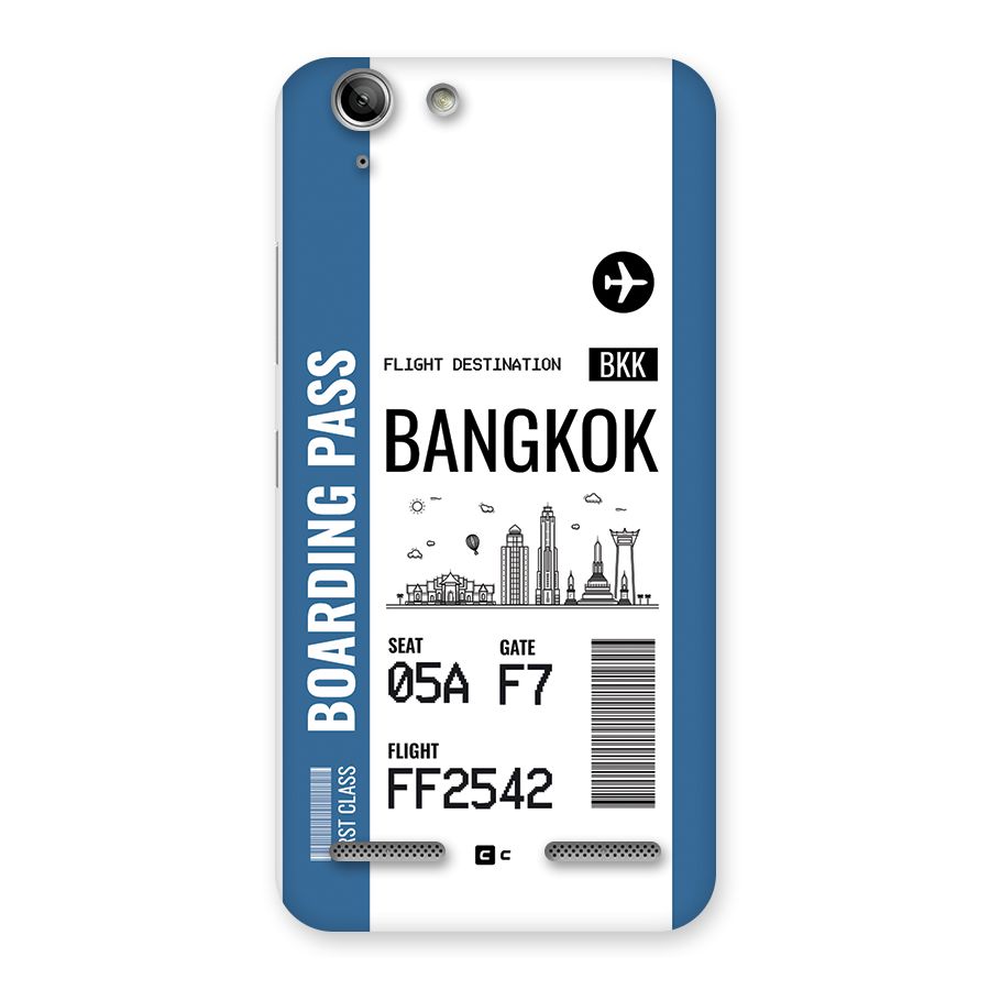 Bangkok Boarding Pass Back Case for Vibe K5