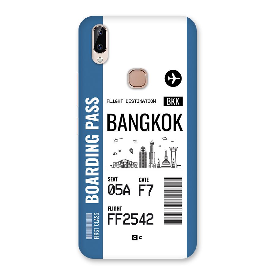 Bangkok Boarding Pass Back Case for Vivo Y83 Pro