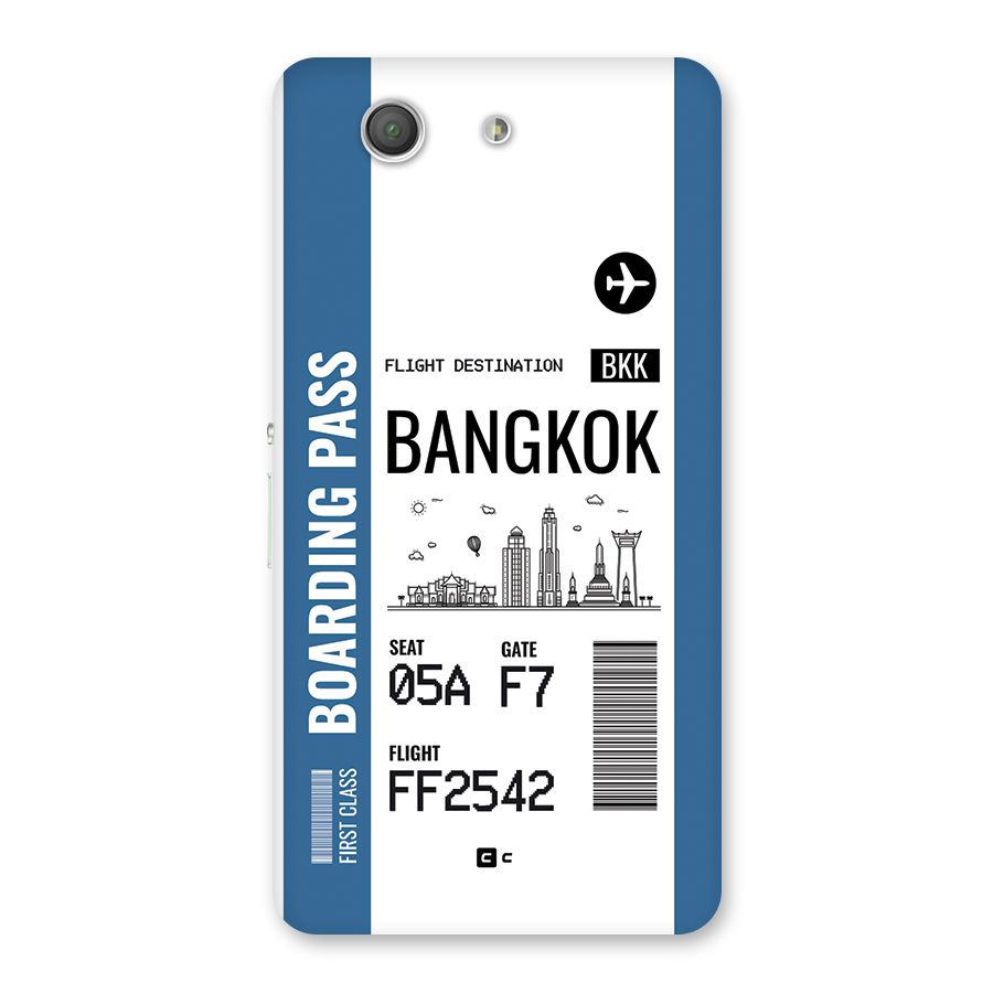 Bangkok Boarding Pass Back Case for Xperia Z3 Compact