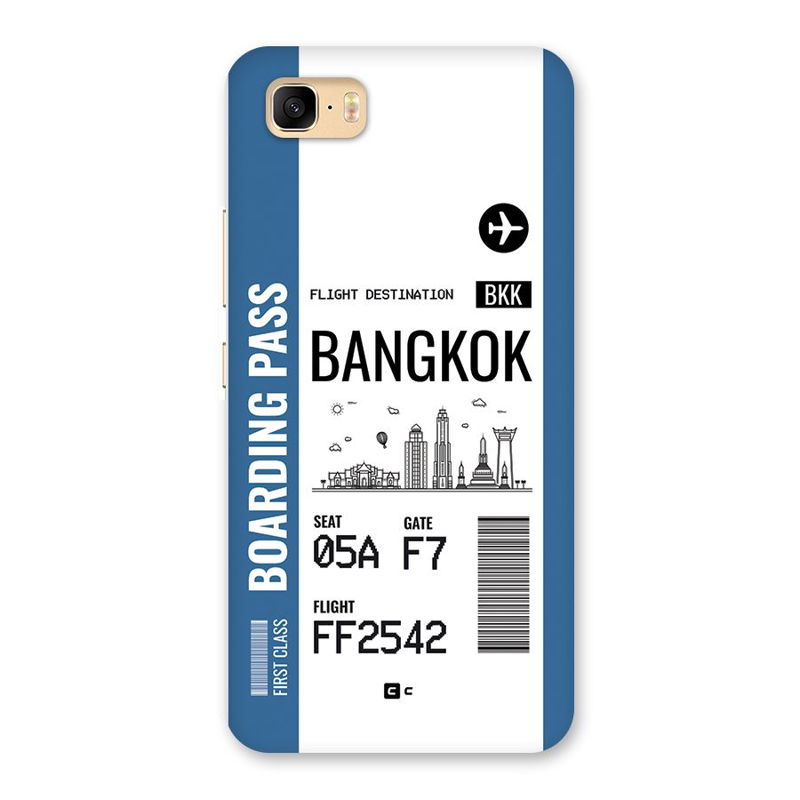 Bangkok Boarding Pass Back Case for Zenfone 3s Max
