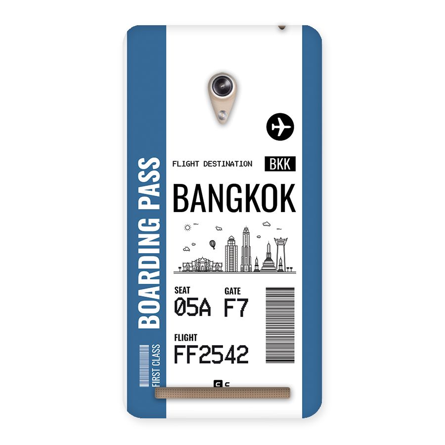 Bangkok Boarding Pass Back Case for Zenfone 6