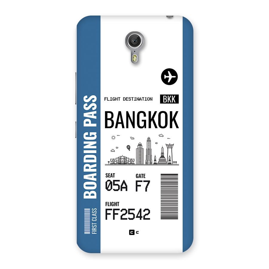 Bangkok Boarding Pass Back Case for Zuk Z1