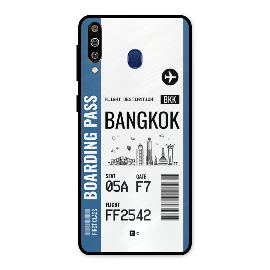 Bangkok Boarding Pass Metal Back Case for Galaxy M30