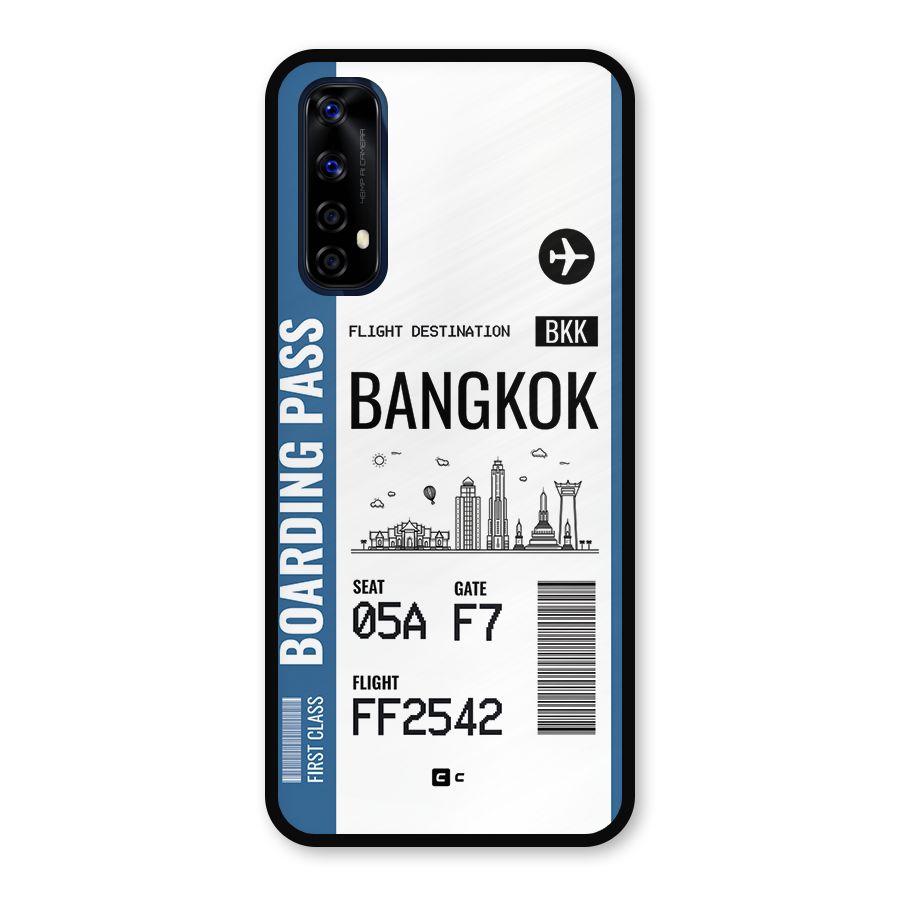 Bangkok Boarding Pass Metal Back Case for Realme 7