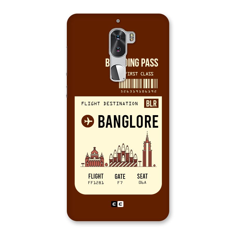 Banglore Boarding Pass Back Case for Coolpad Cool 1