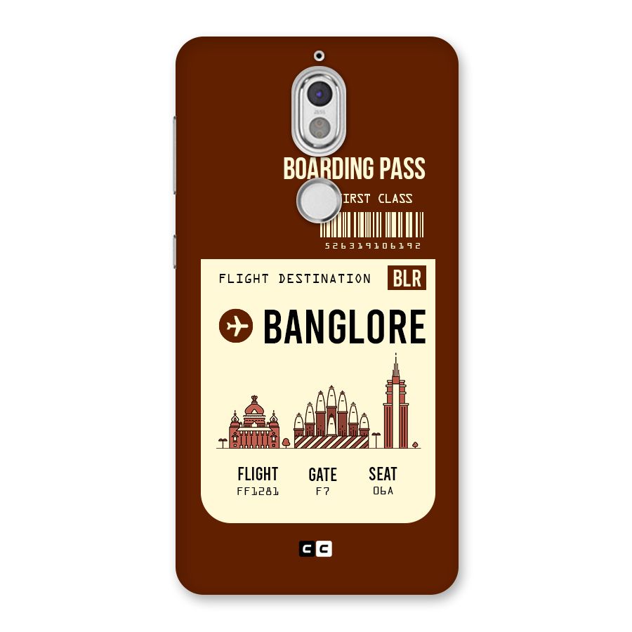 Banglore Boarding Pass Back Case for Nokia 7