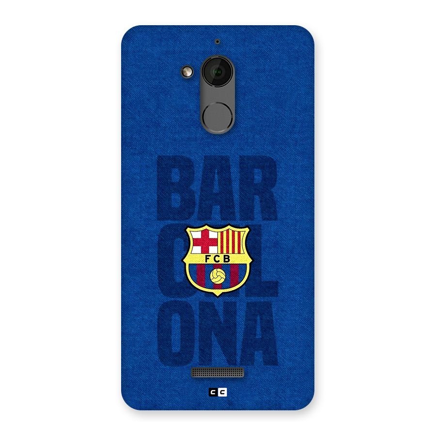 Barcelona Typography Back Case for Coolpad Note 5