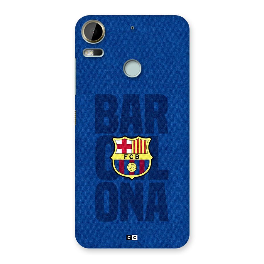 Barcelona Typography Back Case for Desire 10 Pro