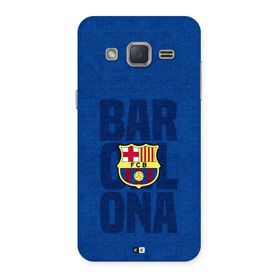 Barcelona Typography Back Case for Galaxy J2
