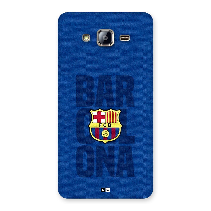Barcelona Typography Back Case for Galaxy On5