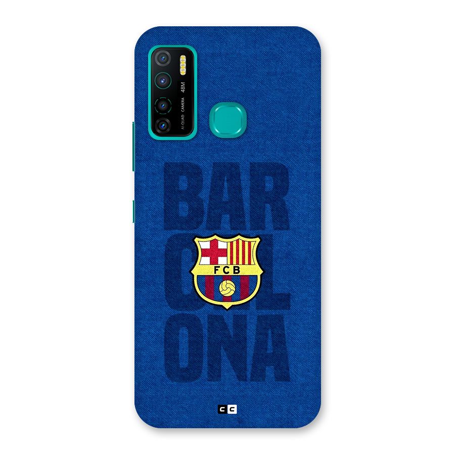 Barcelona Typography Back Case for Infinix Hot 9 Pro