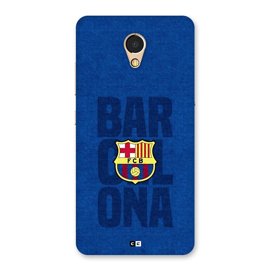 Barcelona Typography Back Case for Lenovo P2
